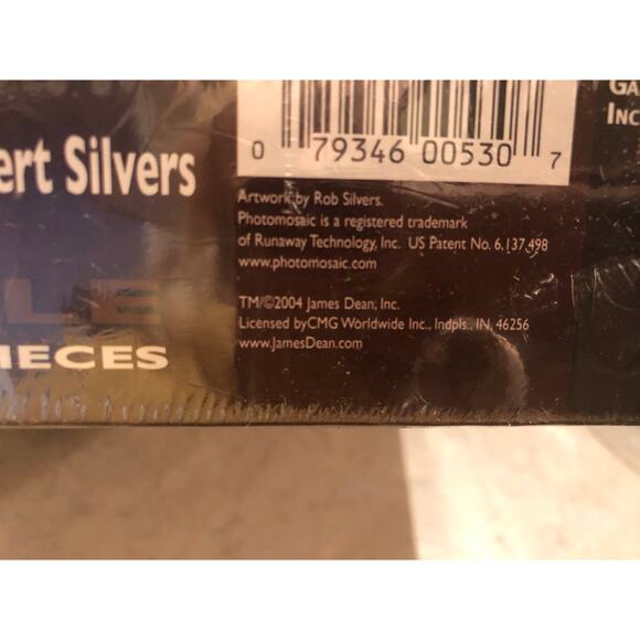 Vintage James Dean Photomosaic Puzzle 1026 PCs Robert Silvers - Picture 5 of 8